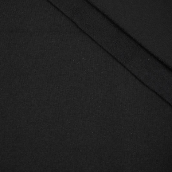 B-99 - BLACK - thick brushed sweatshirt D300