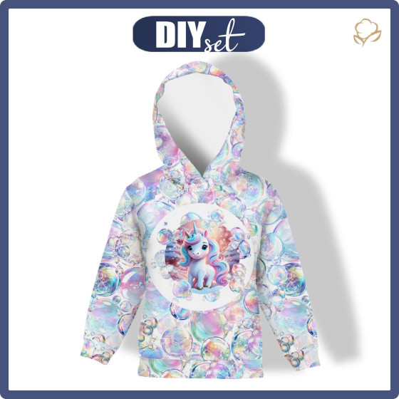 KID'S HOODIE (ALEX) - SWEET UNICORN - sewing set