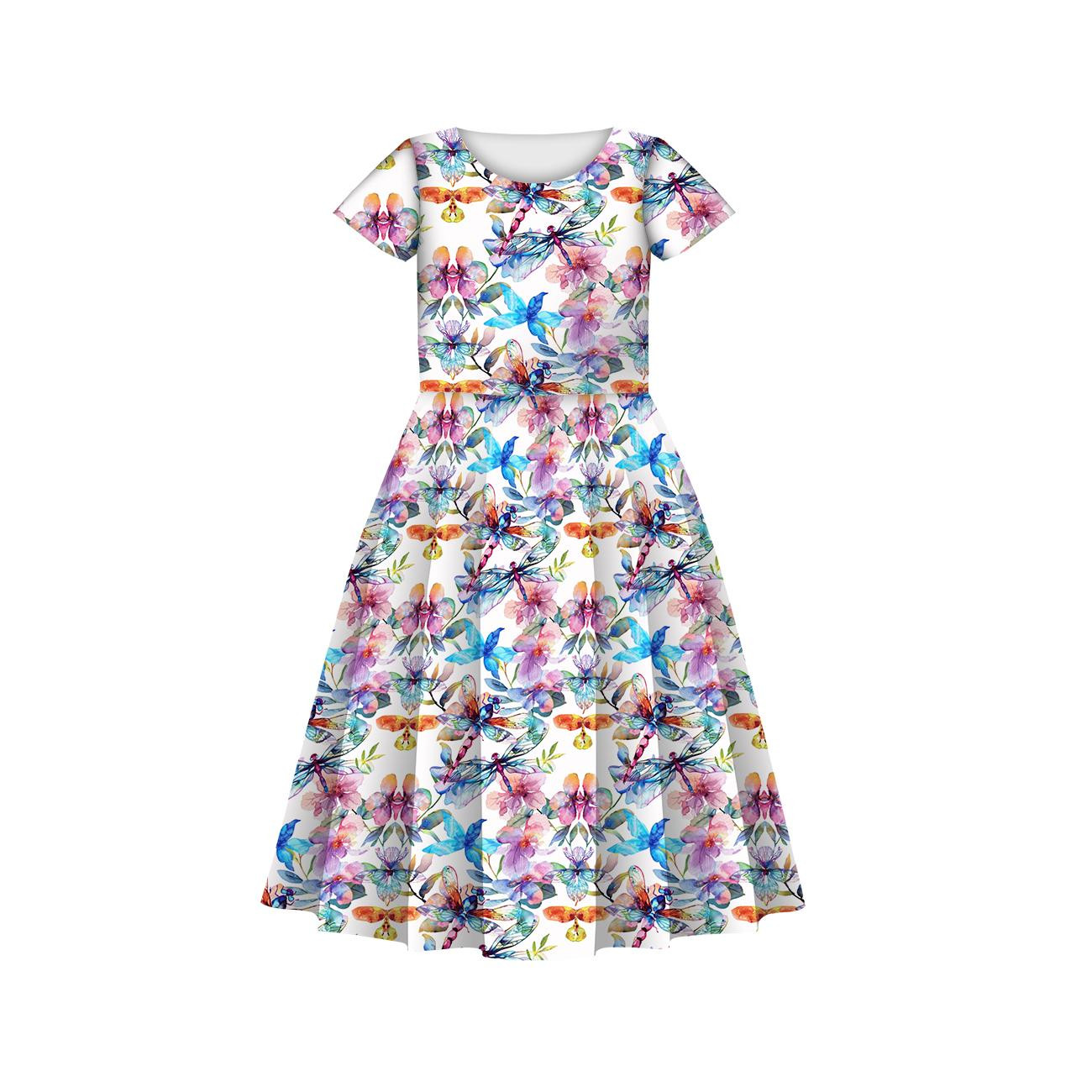 Butterfly & Flowers wz.16 - schnelltrocknende Webware