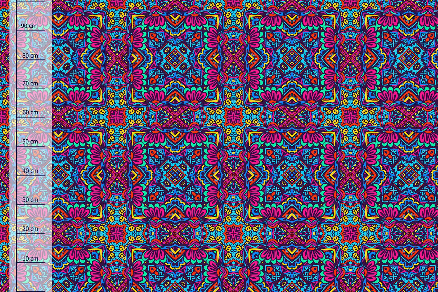 GLASMALEREI m. 2- Polster- Velours