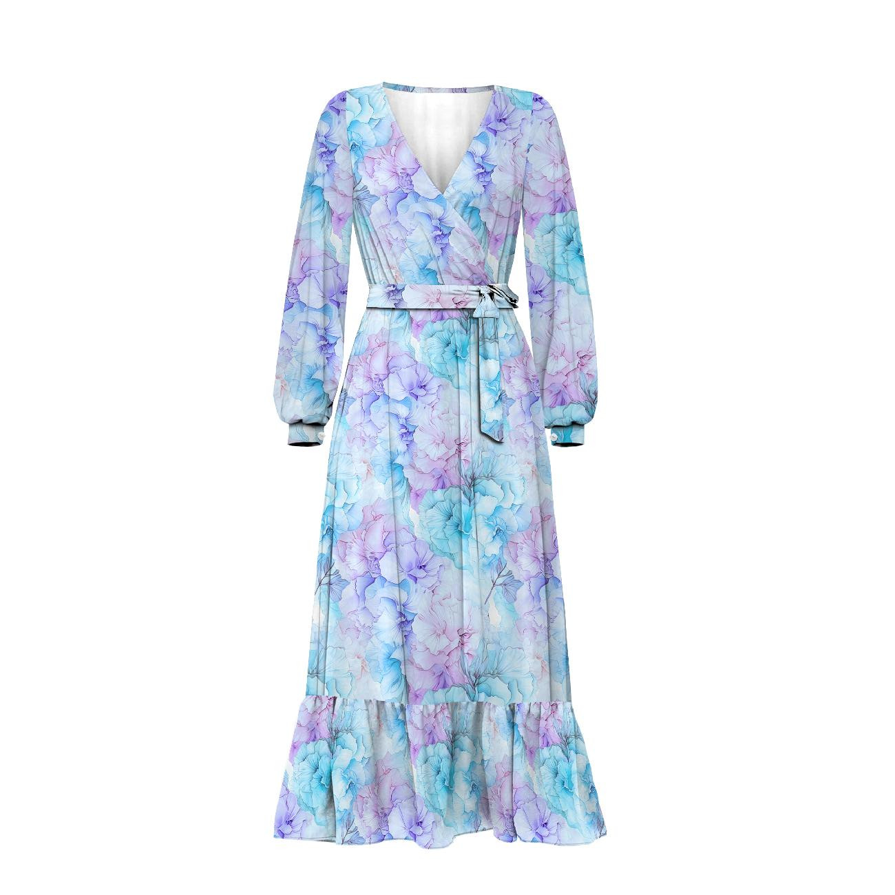 WICKELKLEID MIT RÜSCHEN (ABELLA) - ALCOHOL PASTEL WZ.3 - Nähset 