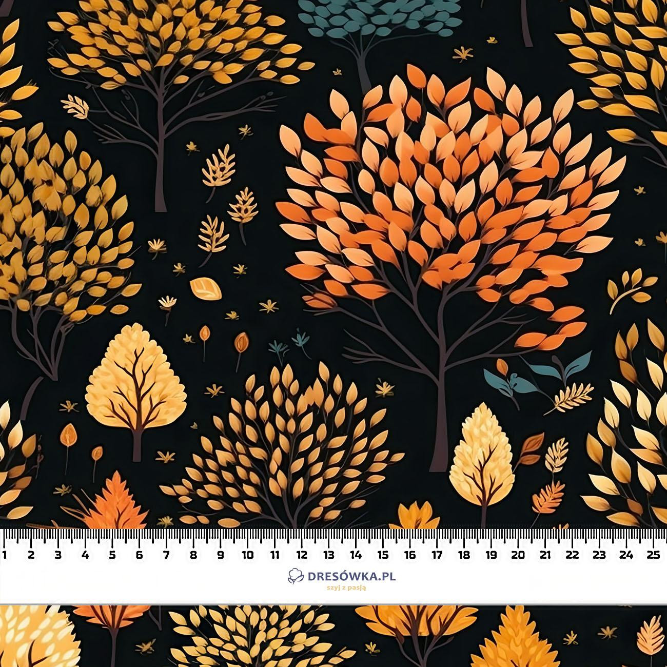AUTUMN FOREST WZ. 3 - Sommerswea tmit Elastan ITY