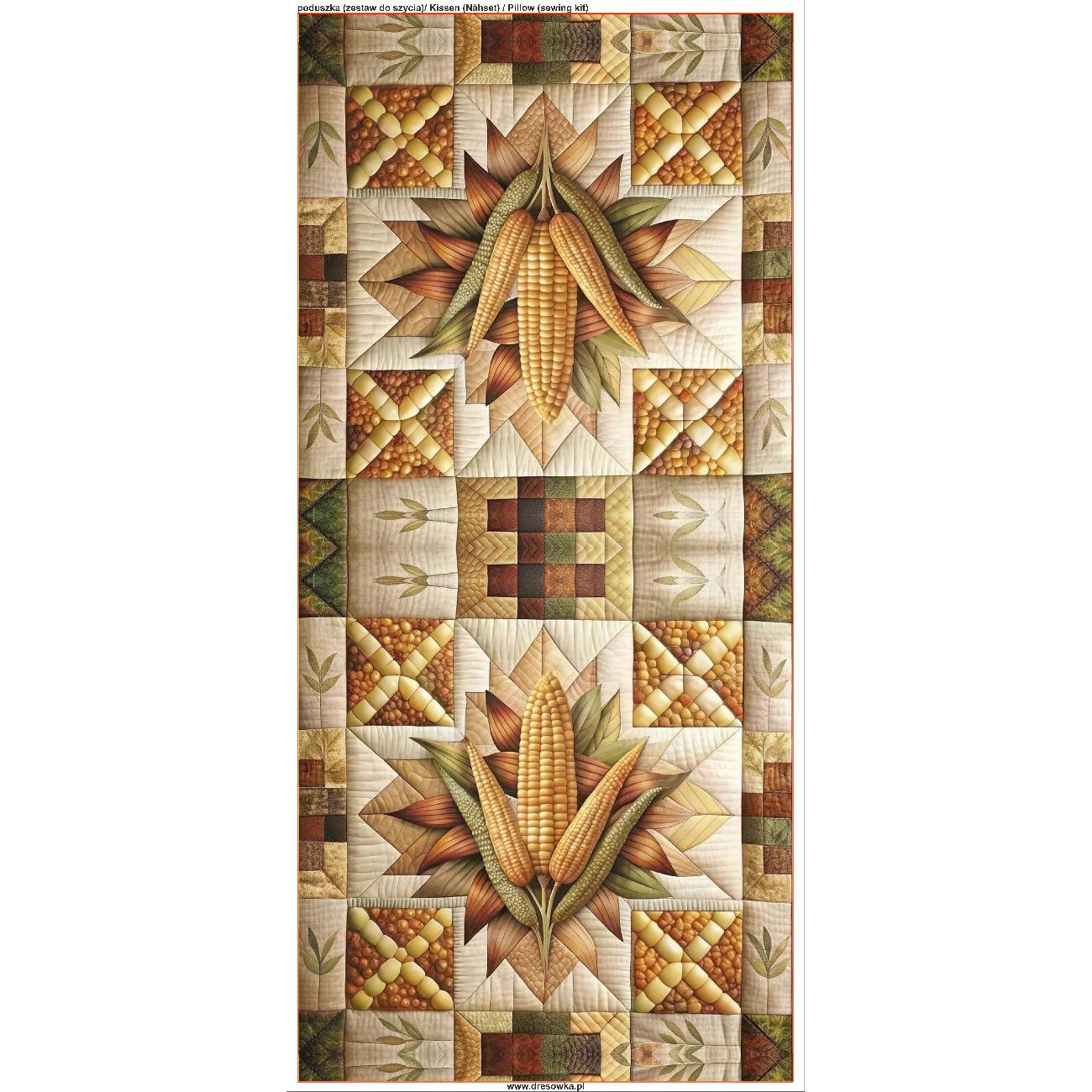 KISSEN 45x45 - BATIK 2 - Nähset