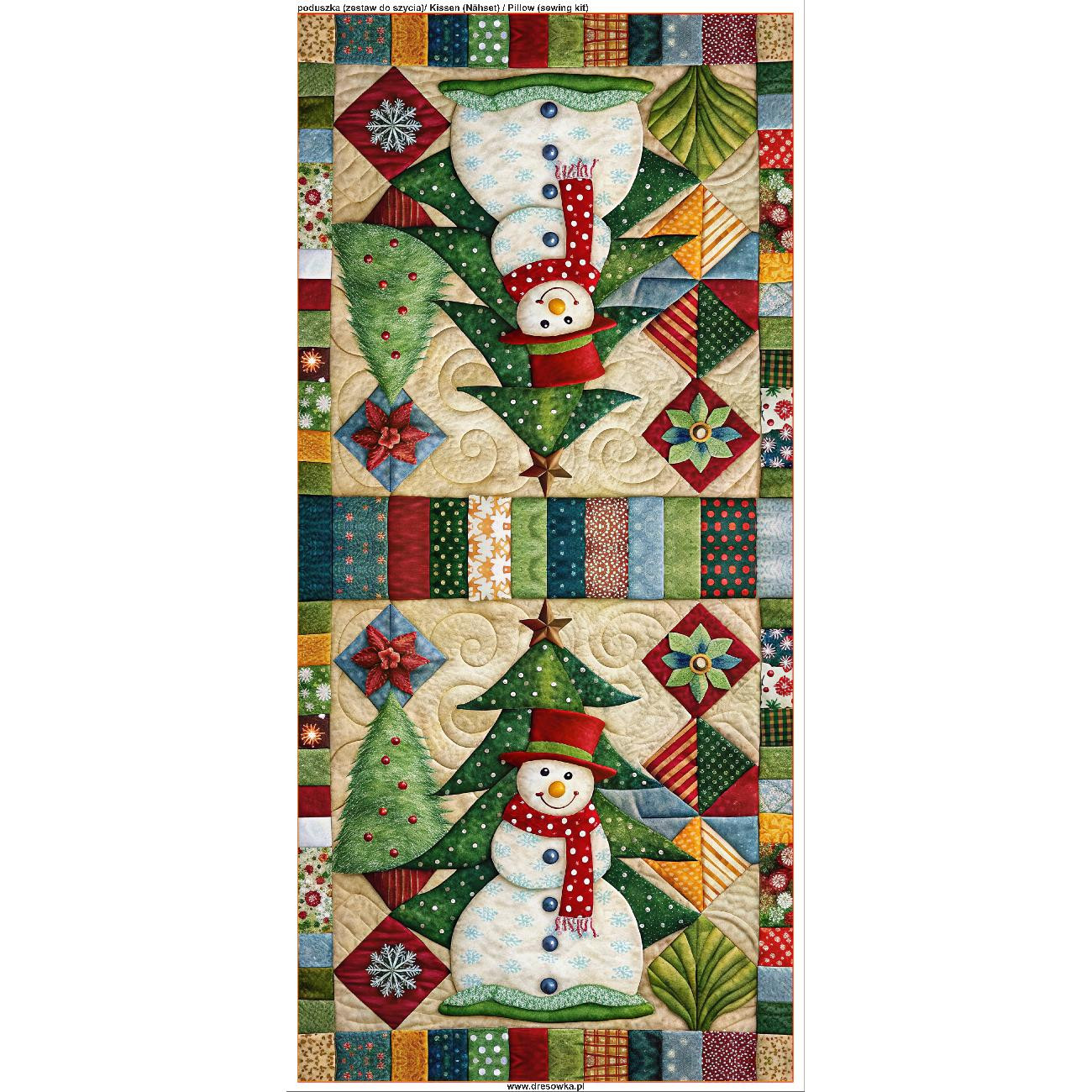 KISSEN 45x45 - BATIK 6 - Nähset