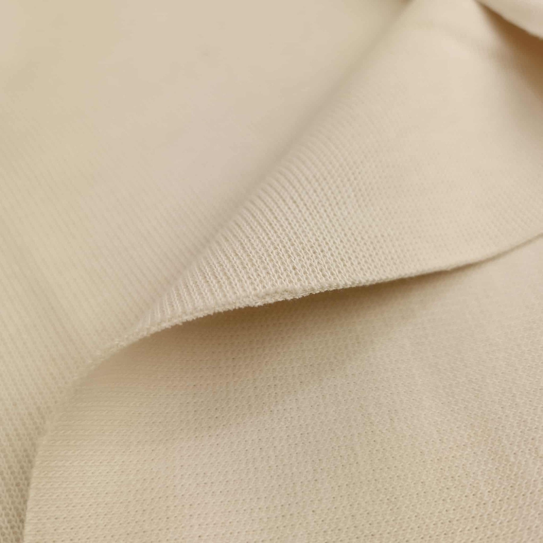 Baumwoll-Strick-Sweat "Margot" - SANDBEIGE (D-223)