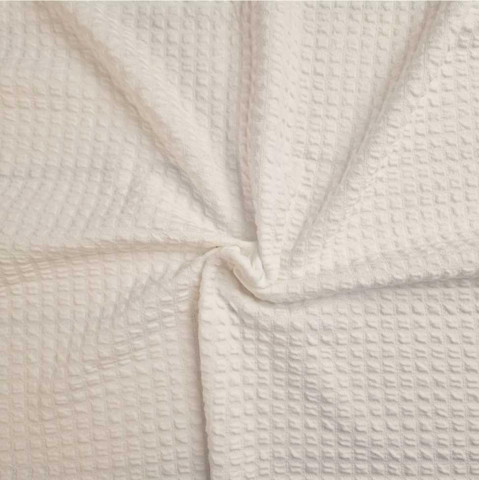 3D-Strickwaren – Baumwoll-Jacquard/ D-02 VANILLA 
