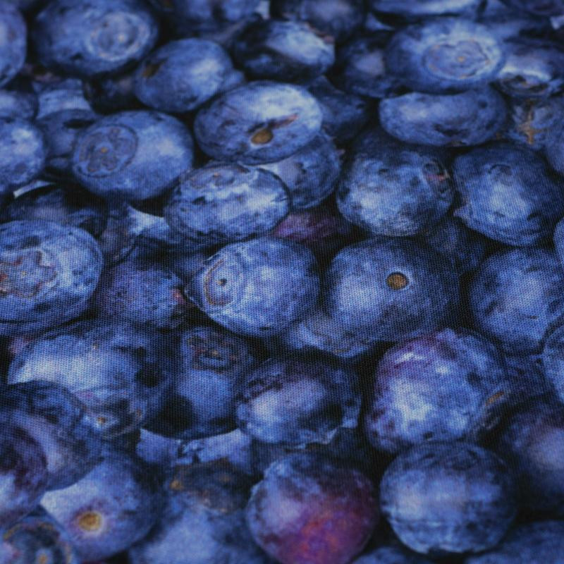 BLAUBEEREN - schnelltrocknende Webware