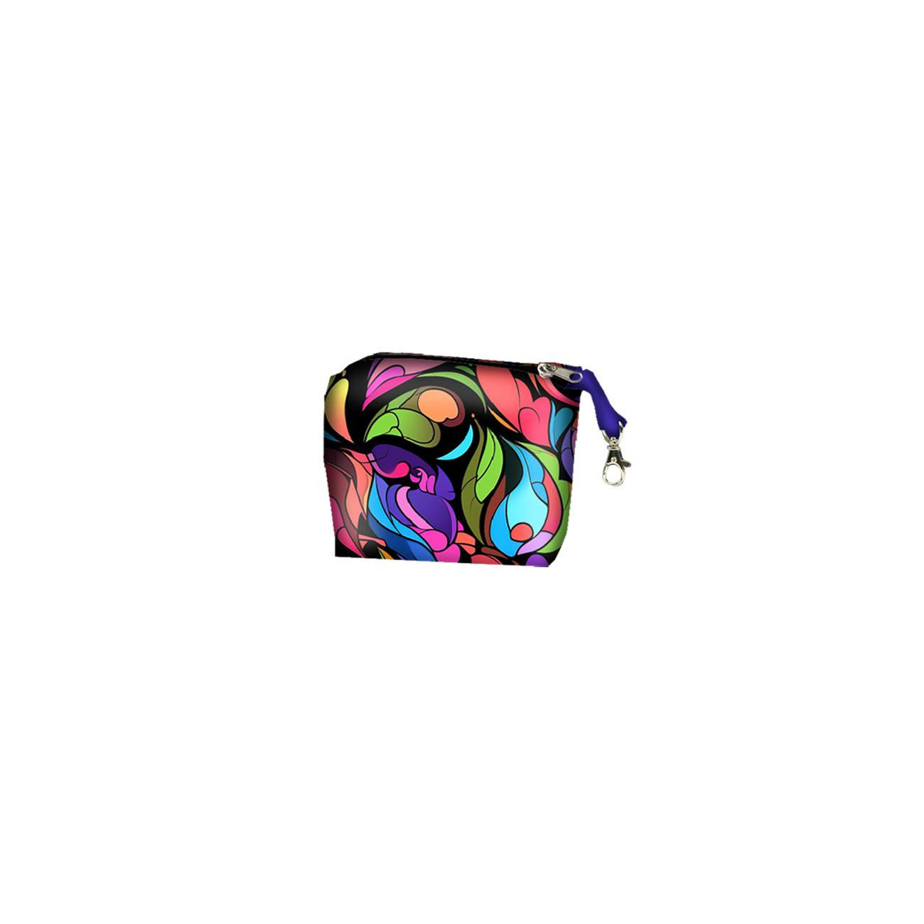 XL Tasche mit Utensilientasche 2 in 1 - COLORFUL ABSTRACT - Nähset