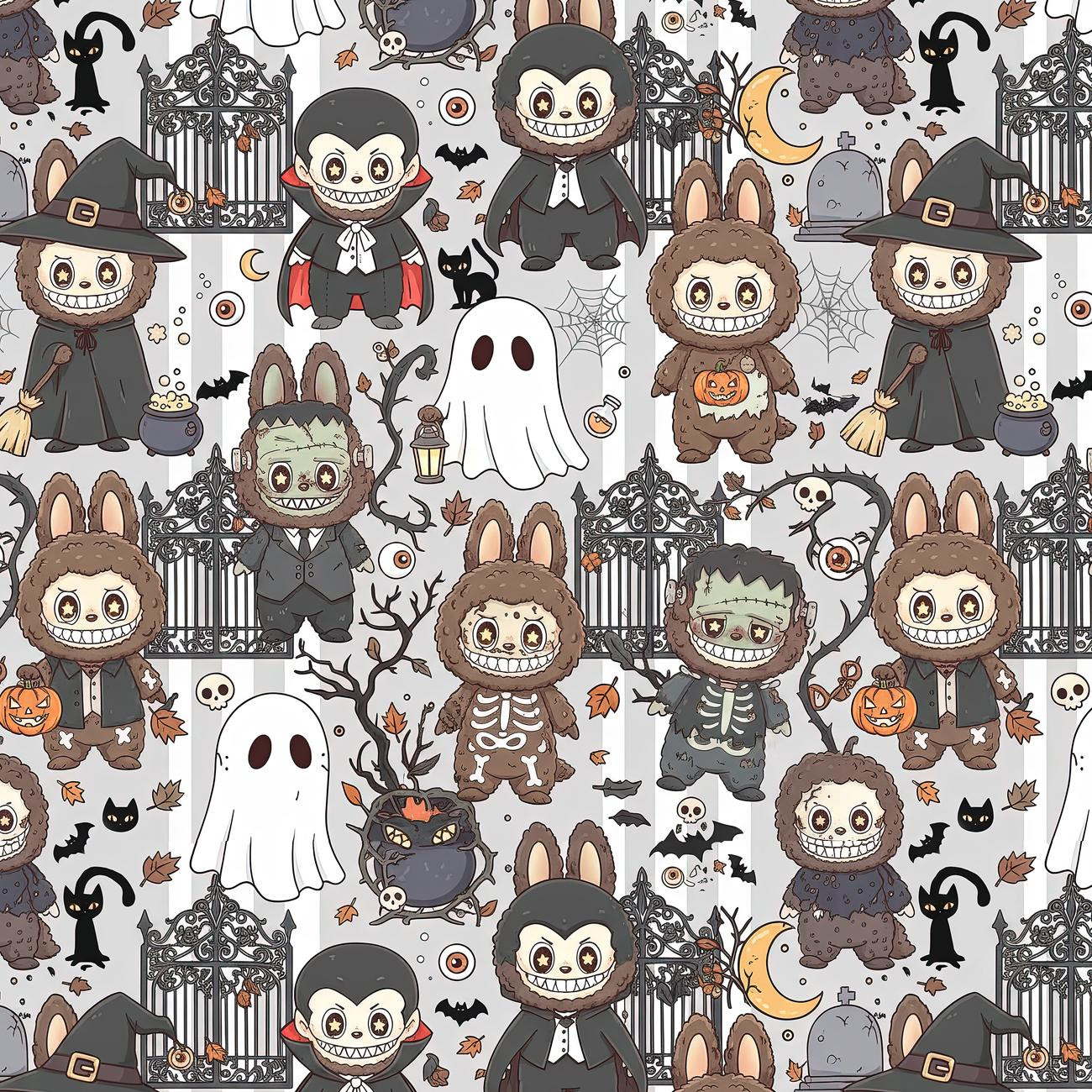 Creepy Cute Halloween WZ.5 - Lycra 300g