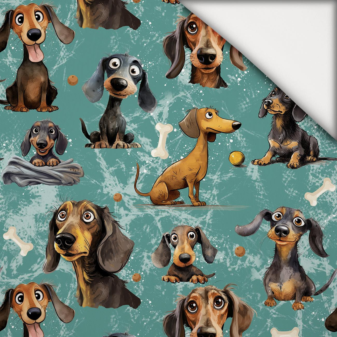 DOGS M. 3 - Hydrophober angerauter Wintersweat