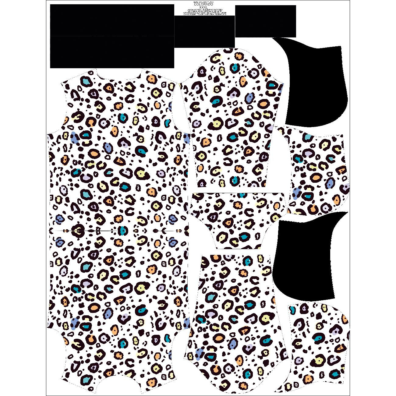HERREN HOODIE (COLORADO) - SPRENKEL / bunt - Nähset