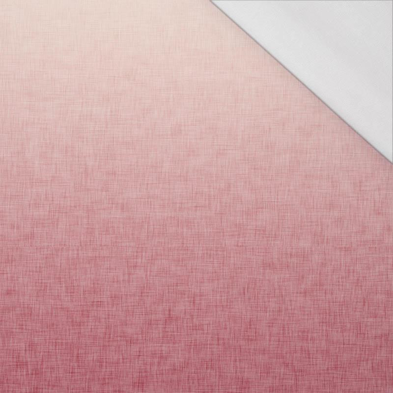 OMBRE / ACID WASH - fuchsie (blass rosa) - SINGLE JERSEY PANEL