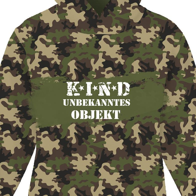 KINDER HOODIE (ALEX) - DZIECKO / CAMOUFLAGE - Nähset