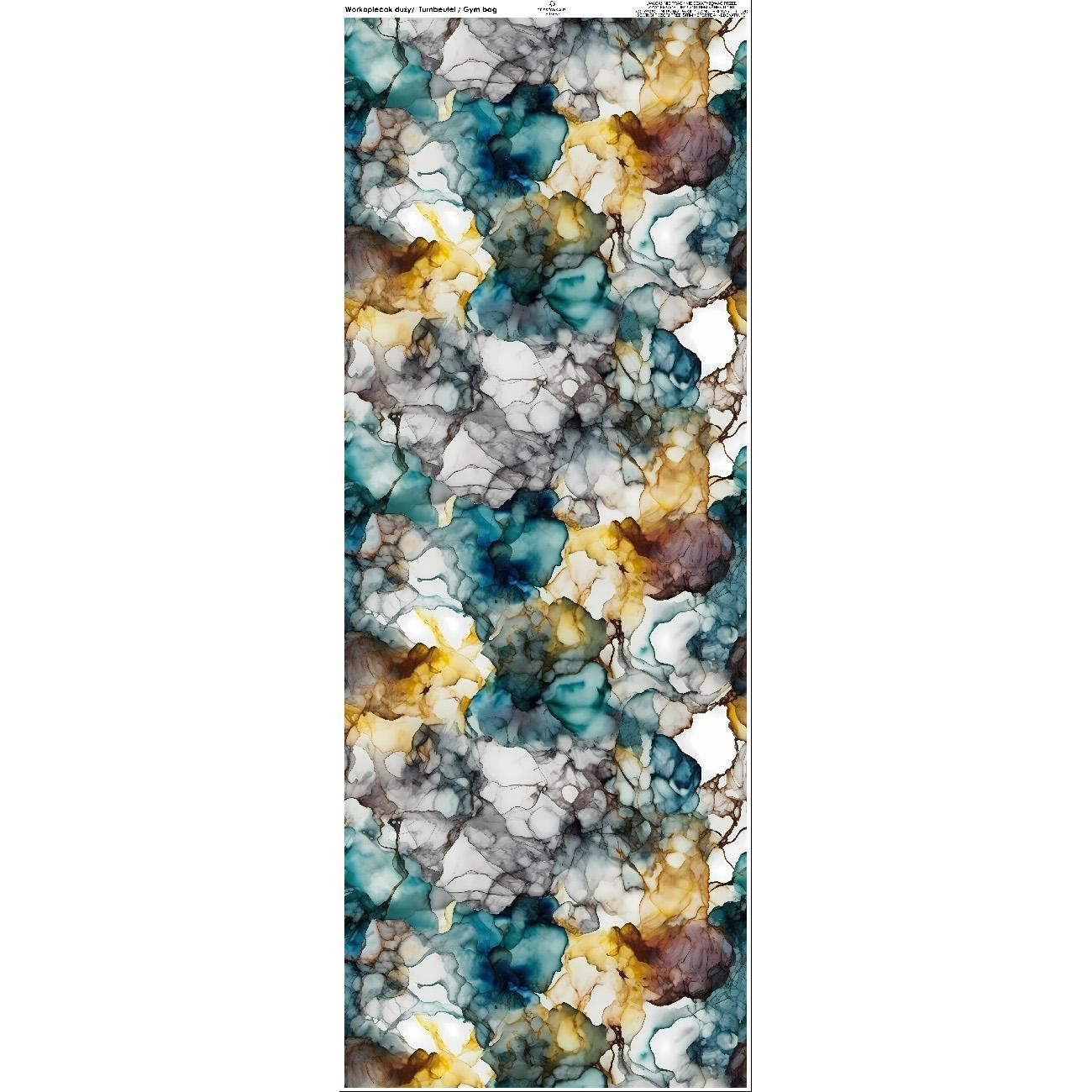 TURNBEUTEL - ALCOHOL INK M. 1 - groß