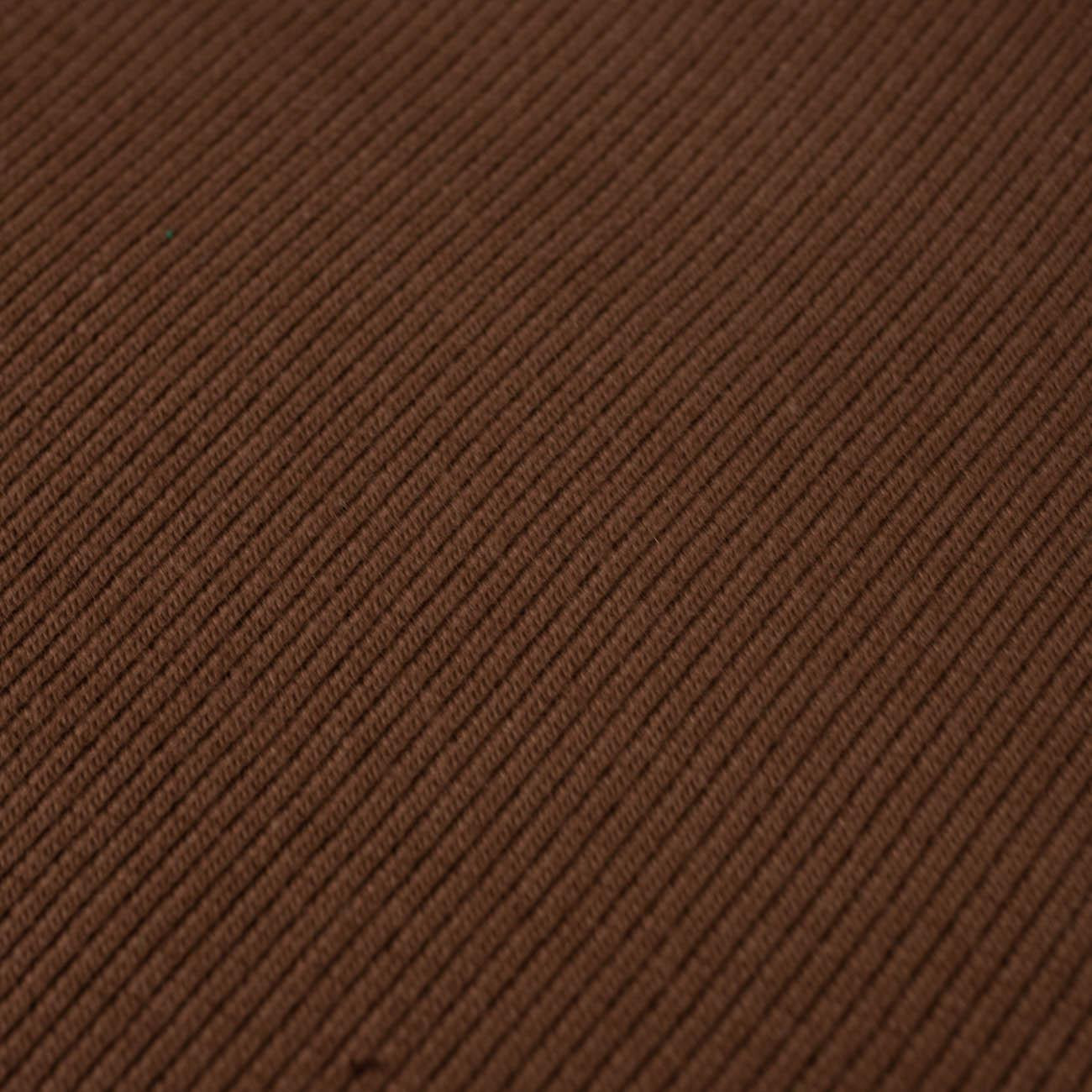 D-135 SCHOKOLADENFARBE - Strickware gerippt