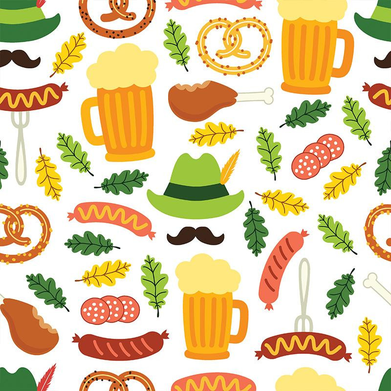 OKTOBERFEST MIX - Baumwoll Webware