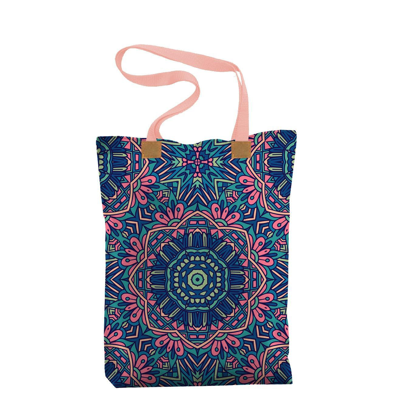 SHOPPER TASCHE - COLORFUL MANDALA pat. 4 - Nähset