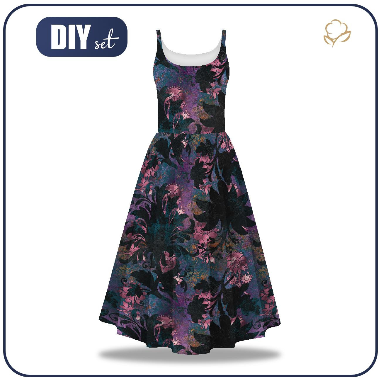 KLEID "ISABELLE" - FLORAL MS. 7 - Nähset