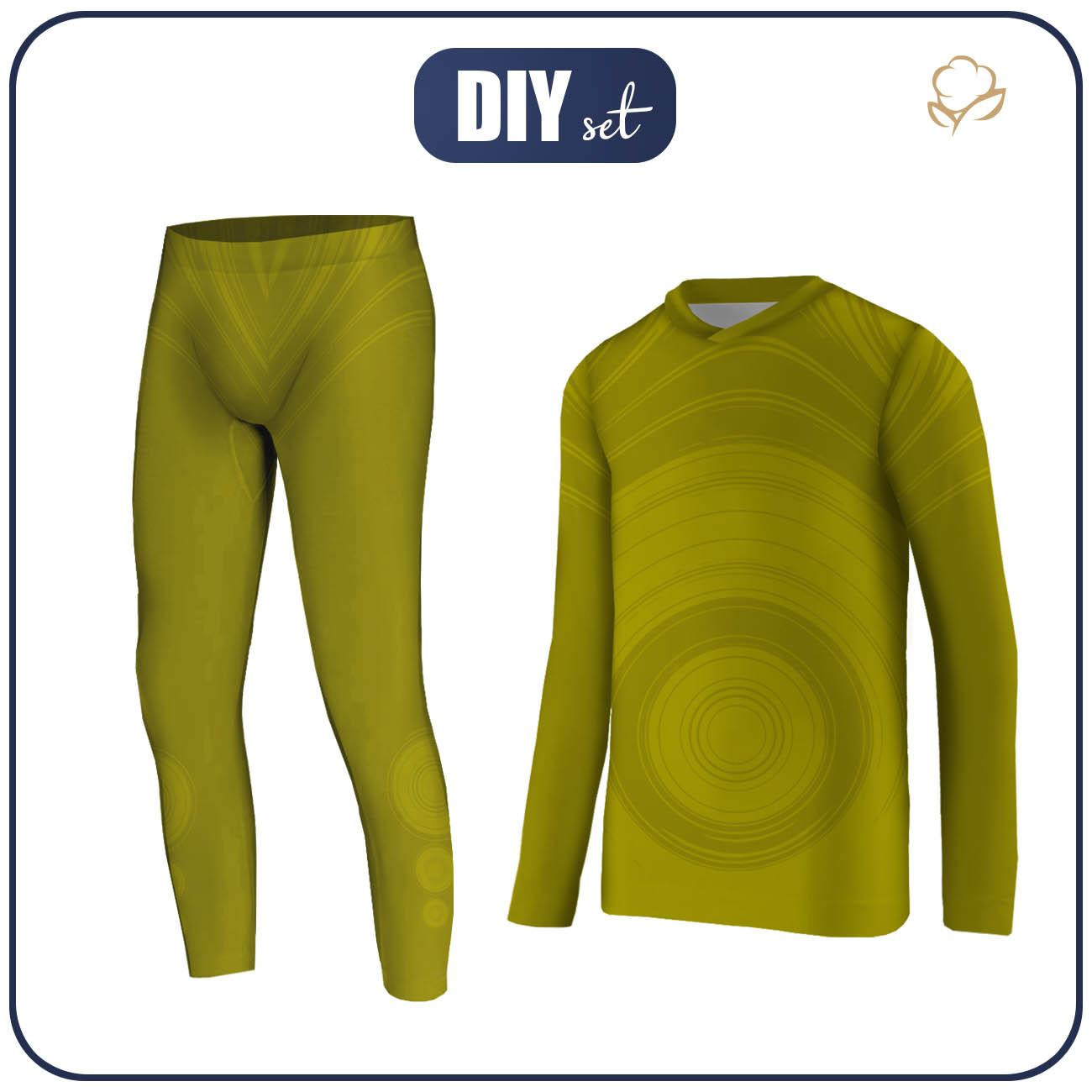 THERMO JUNGS SET (LUCAS) - OLIVE MUSIC - Nähset