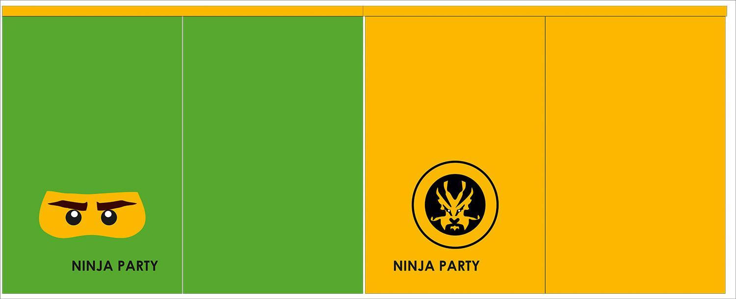 Geschenkbeutel - NINJA m. 3 - Nähset 