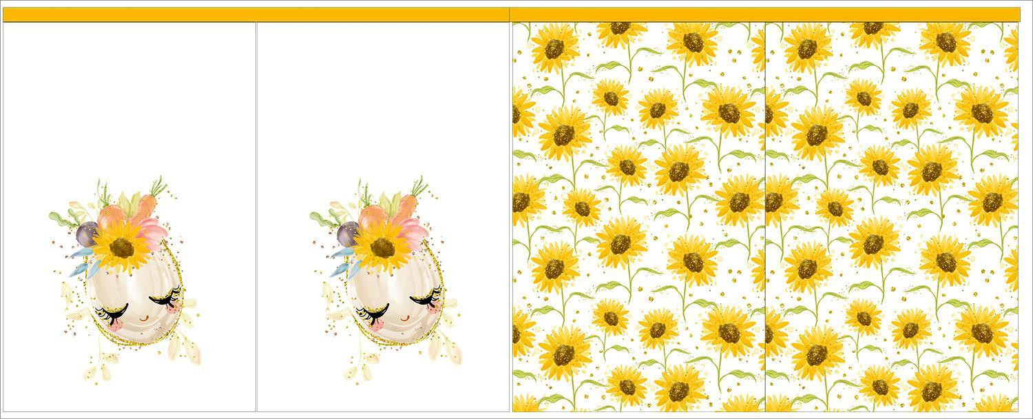 Geschenkbeutel - SCHLAFENDE OSTEREIER (SÜßE HÄSCHEN) - Nähset 