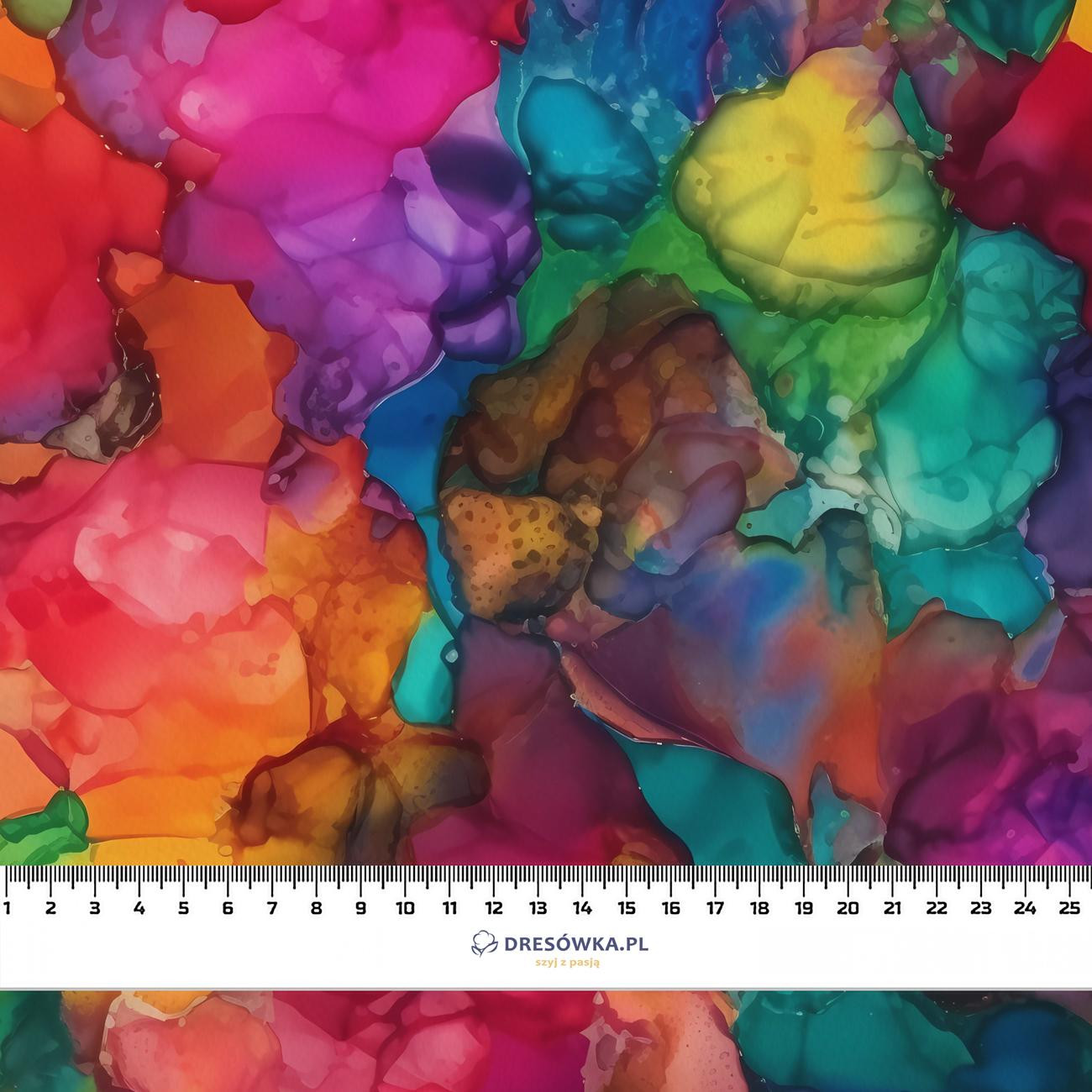 ALCOHOL INK M. 5 - Baumwoll Webware