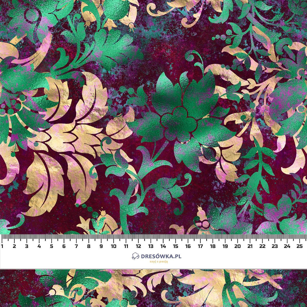 FLORAL MS. 1- Single Jersey mit Elastan ITY