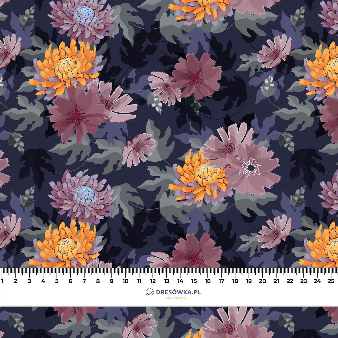 FLORAL AUTUMN M. 4- Single Jersey mit Elastan ITY