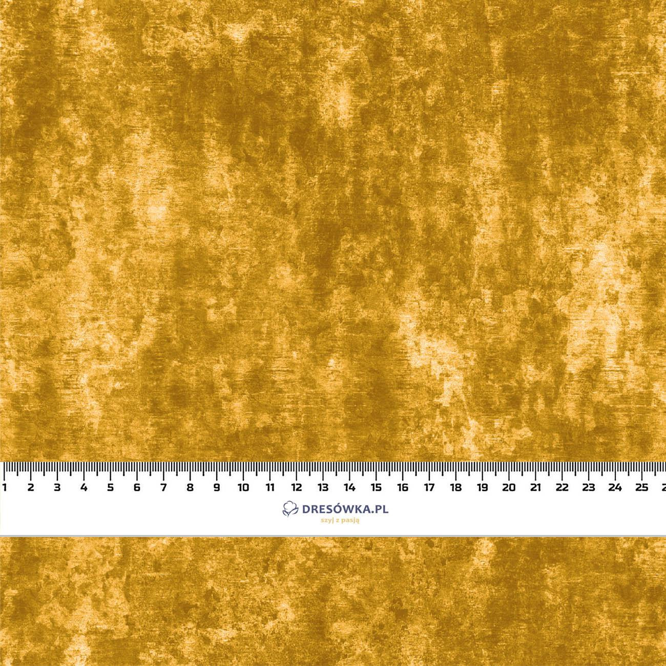 GRUNGE (senf) - bio single jerset mit Elastan Sommersweat