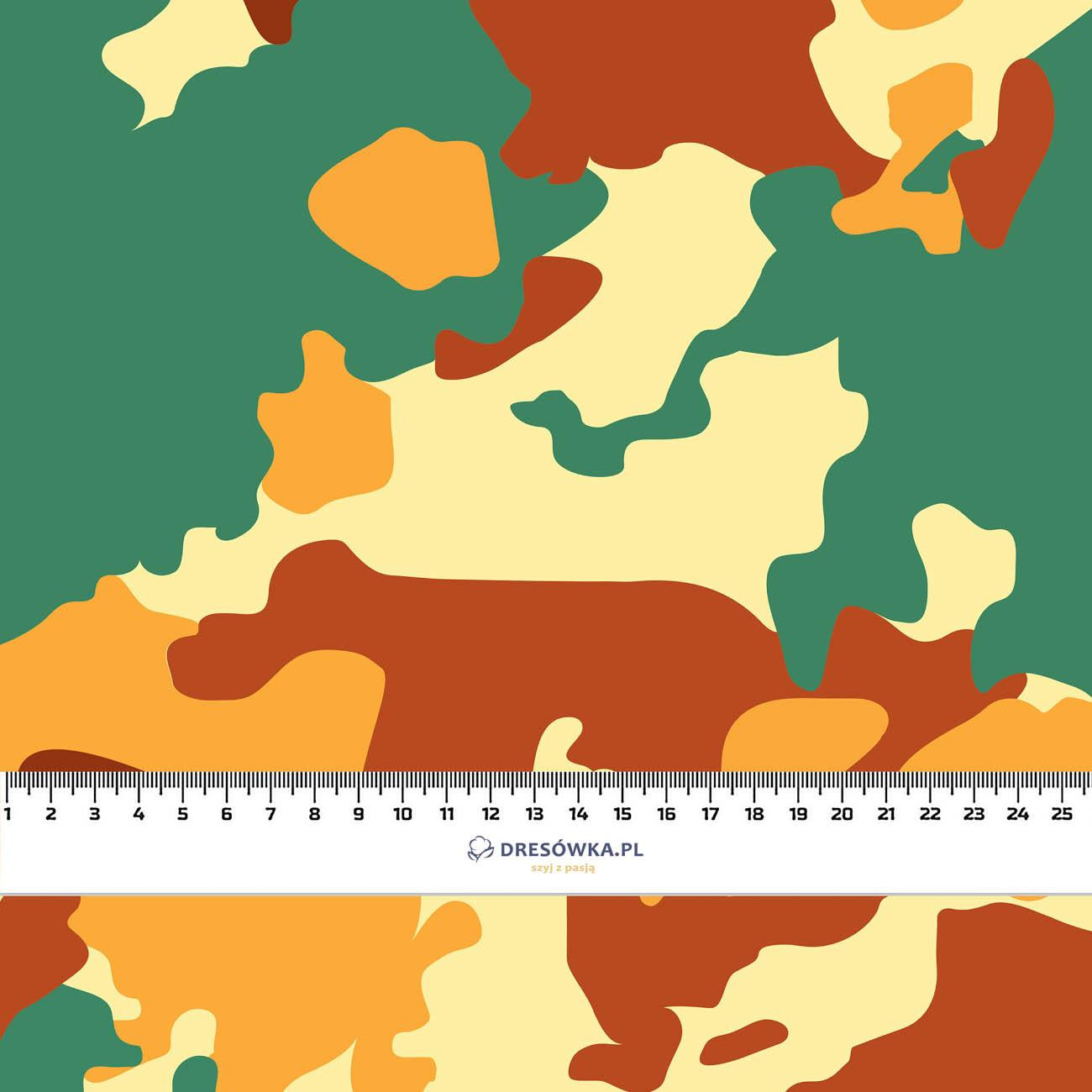 CAMOUFLAGE M. 3 / bunt - Wasserabweisende Webware