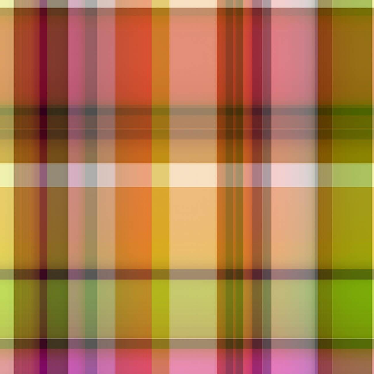 BUNTE KARO MS. 1- Polster- Velours