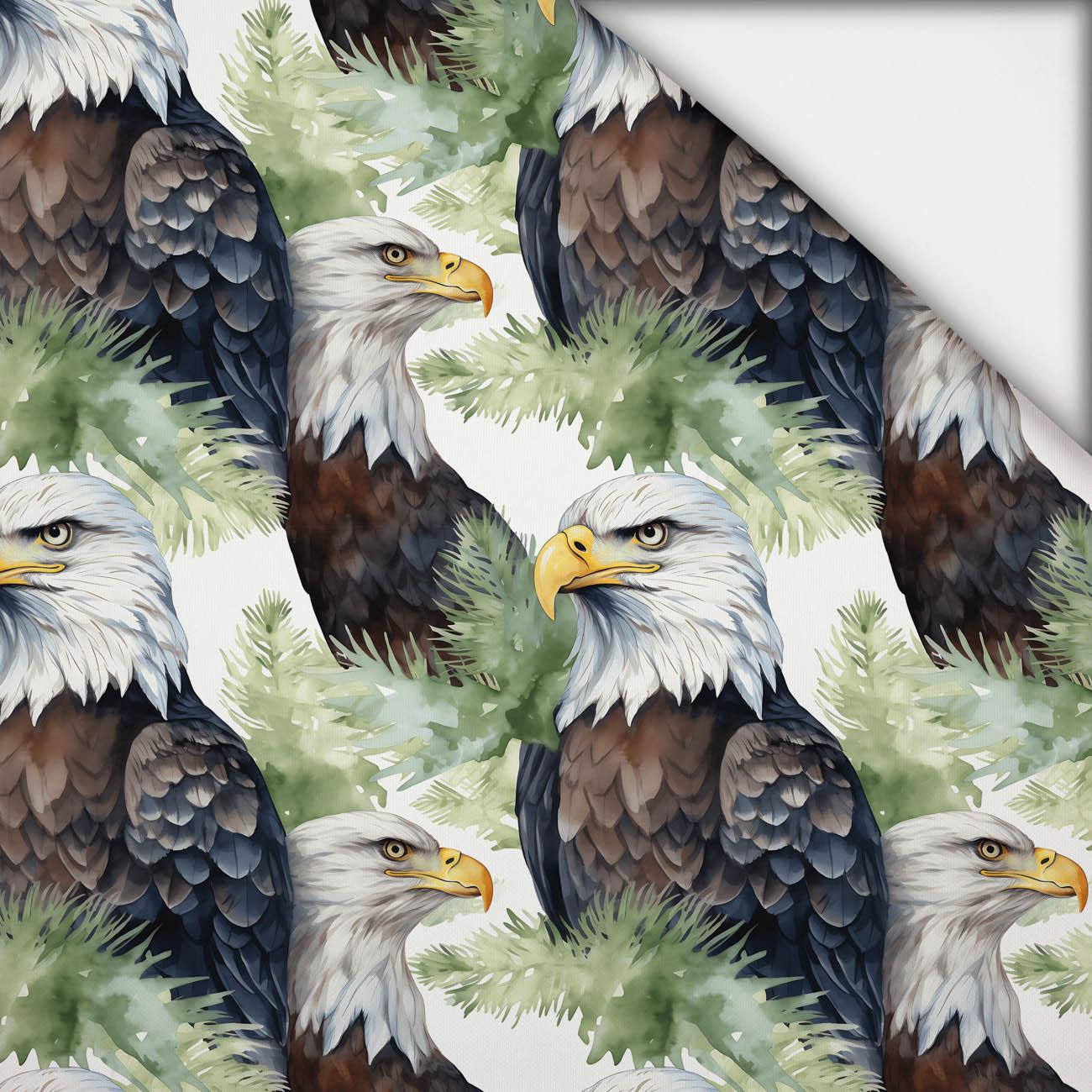 PASTEL BALD EAGLE - leichte Maschenware angeraut