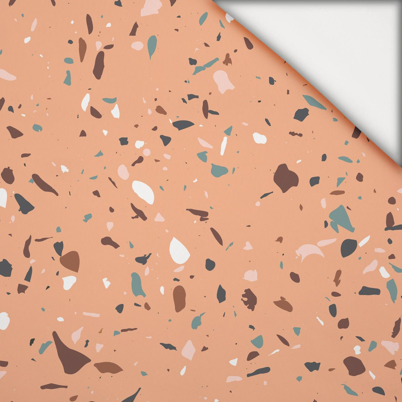 TERRAZZO M. 6 / peach fuzz - leichte Maschenware angeraut