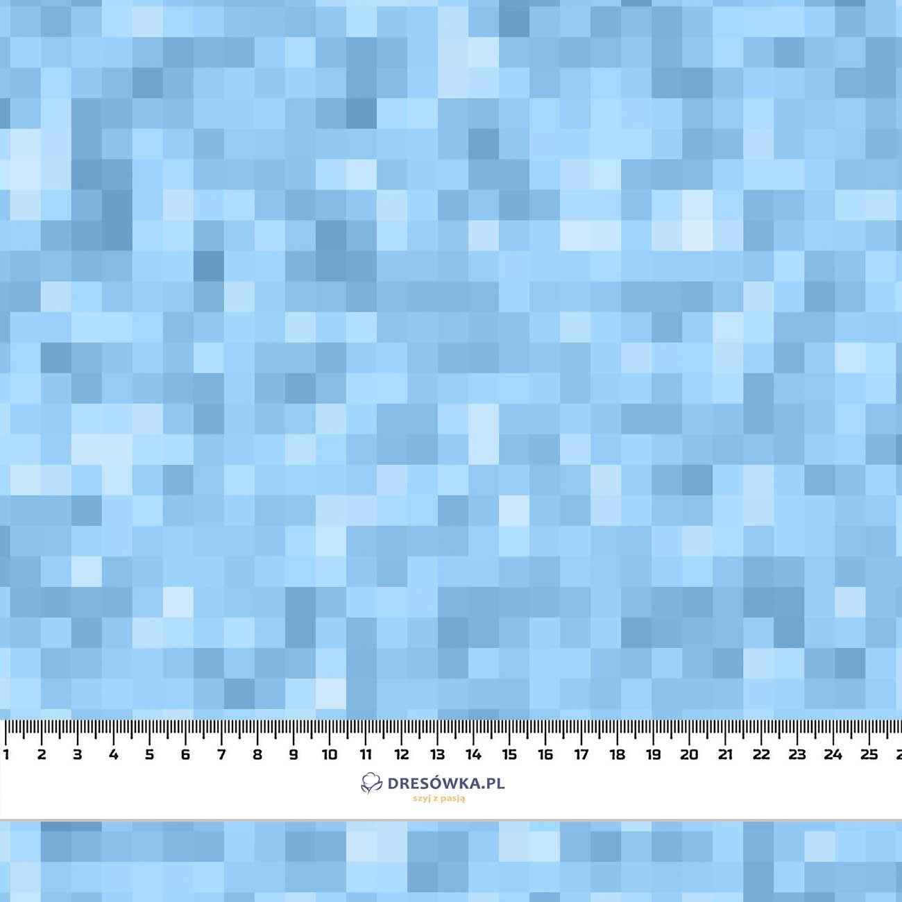 PIXEL MS.2 / hellblau - bio single jerset mit Elastan Sommersweat