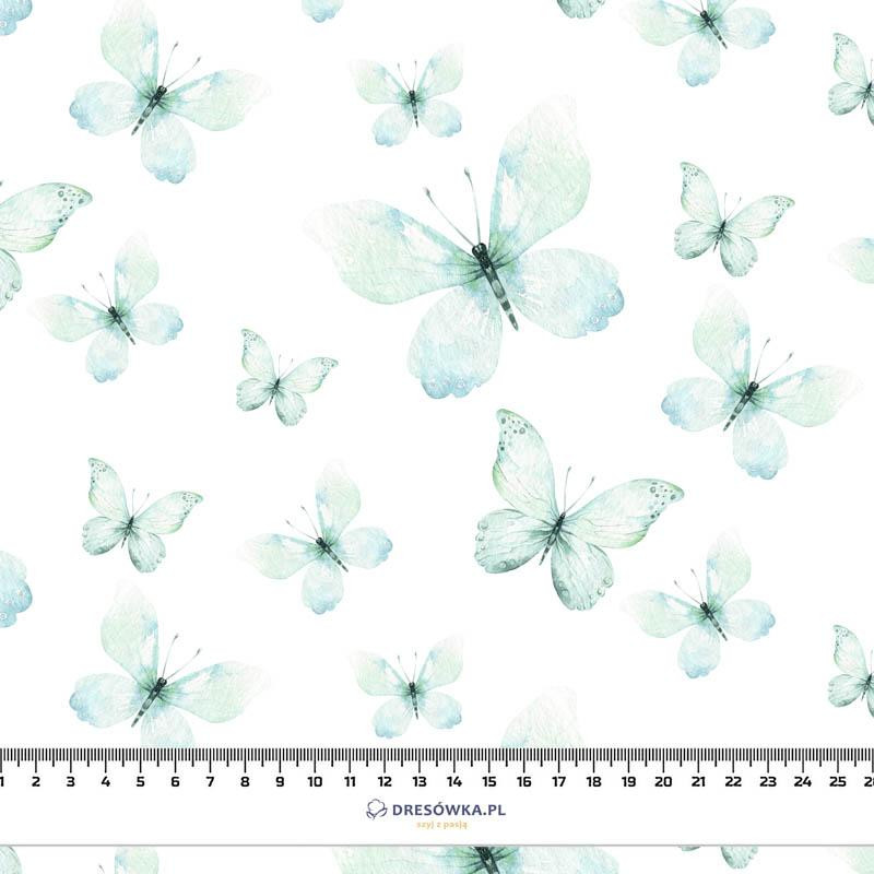 SCHMETTERLINGE M. 2 (AQUARELL-SCHMETTERLINGE) - Viskose Webware