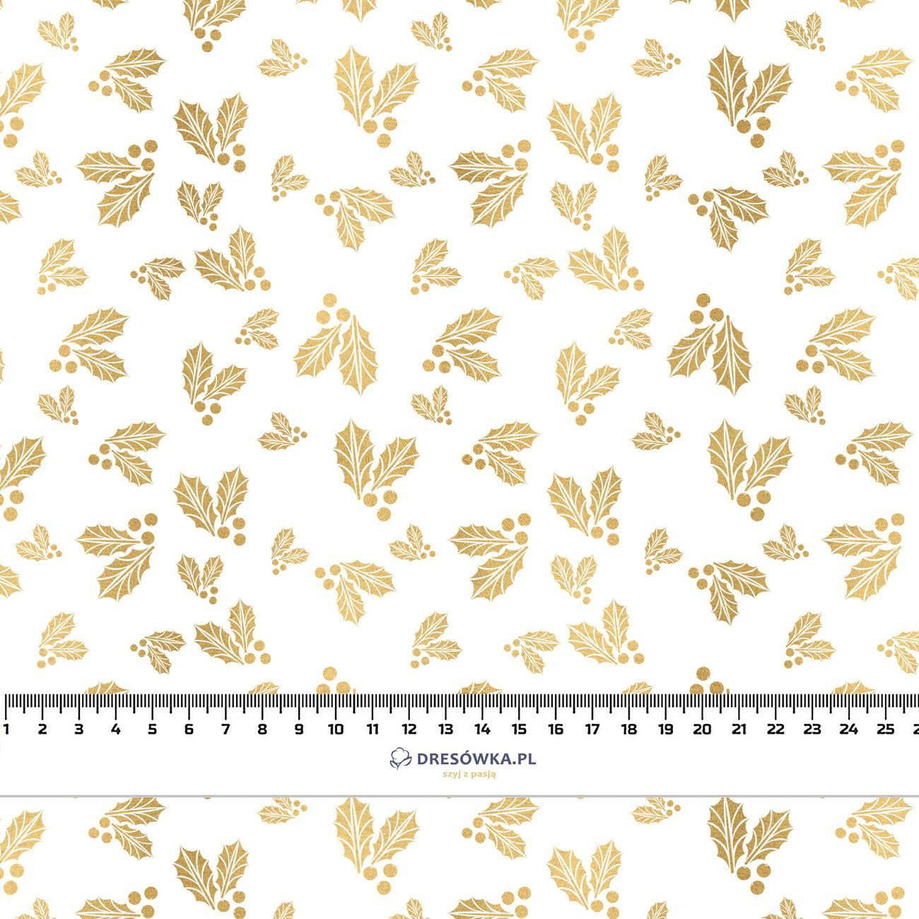 GOLDEN ILEX (WHITE CHRISTMAS) - Leinen 100%