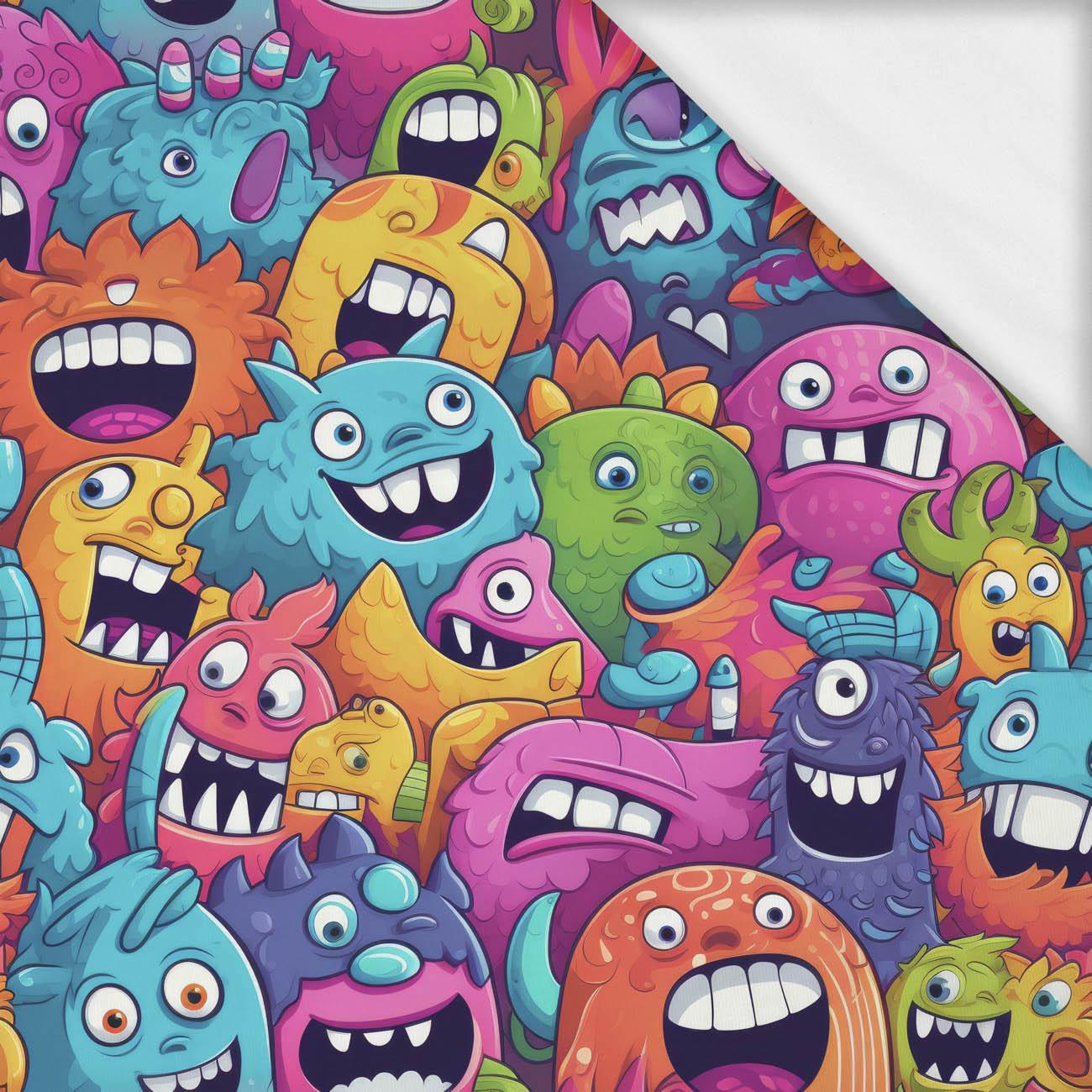 CRAZY MONSTERS M. 4- Single Jersey mit Elastan ITY