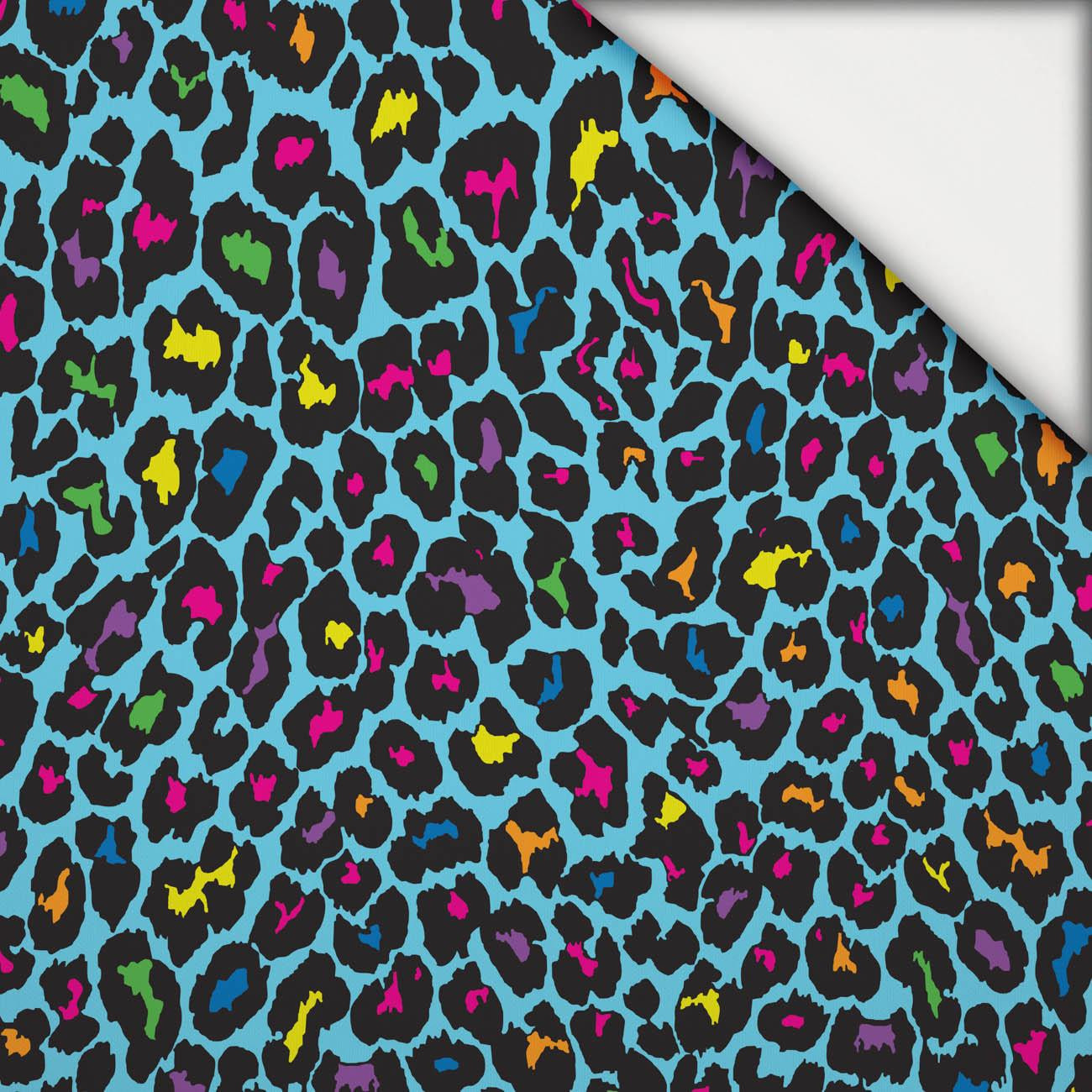 NEON LEOPARD M.3 - leichte Maschenware angeraut