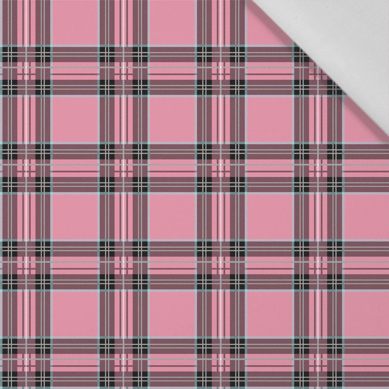 KARO MS. 12 / rosa (PINK)  - Baumwoll Webware