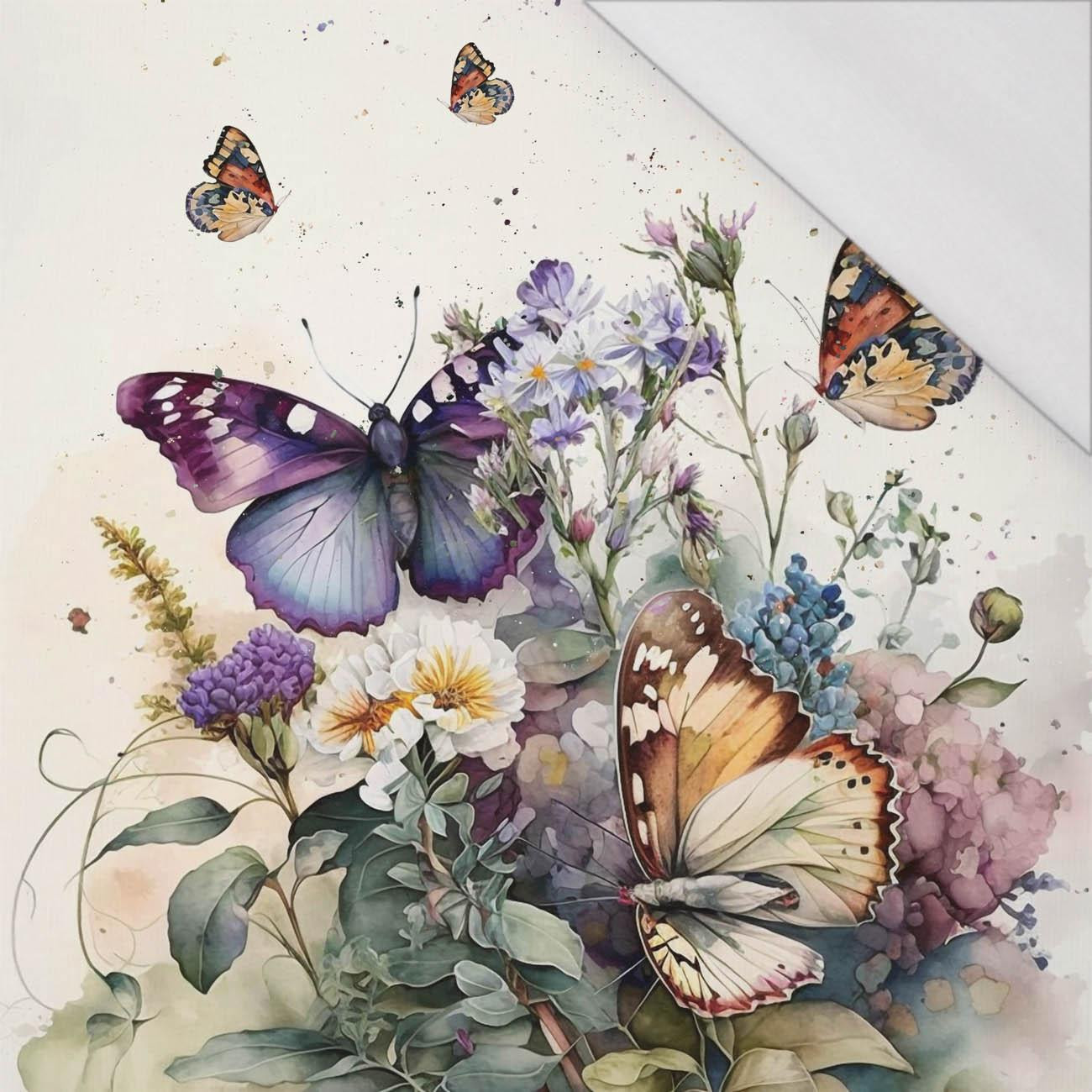 BEAUTIFUL BUTTERFLY MS. 2 - Panel (75cm x 80cm) SINGLE JERSEY PANEL