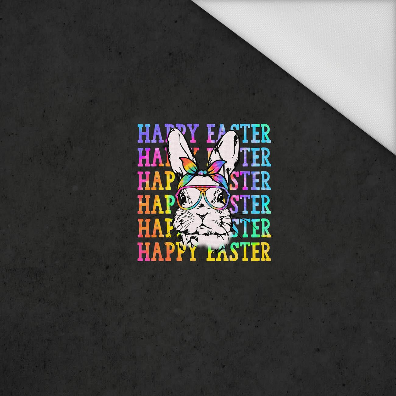 HAPPY EASTER / neon - Paneel (60cm x 50cm) Wasserabweisende Webware