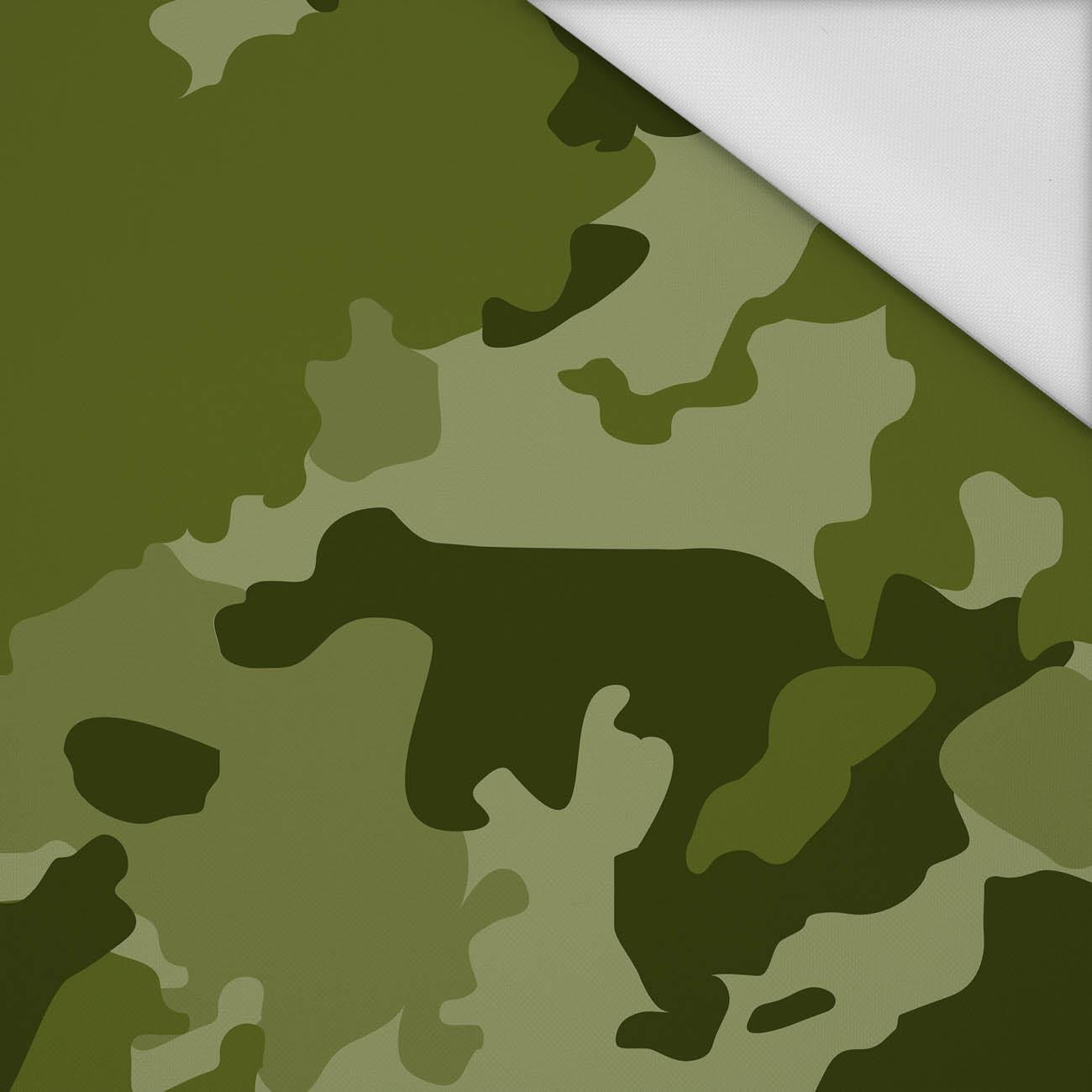 CAMOUFLAGE M. 3 / olive - Wasserabweisende Webware