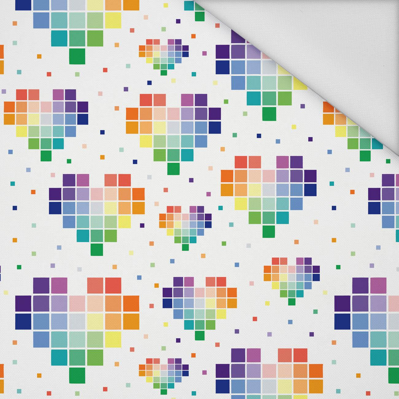 HERZEN (PIXEL) - Wasserabweisende Webware