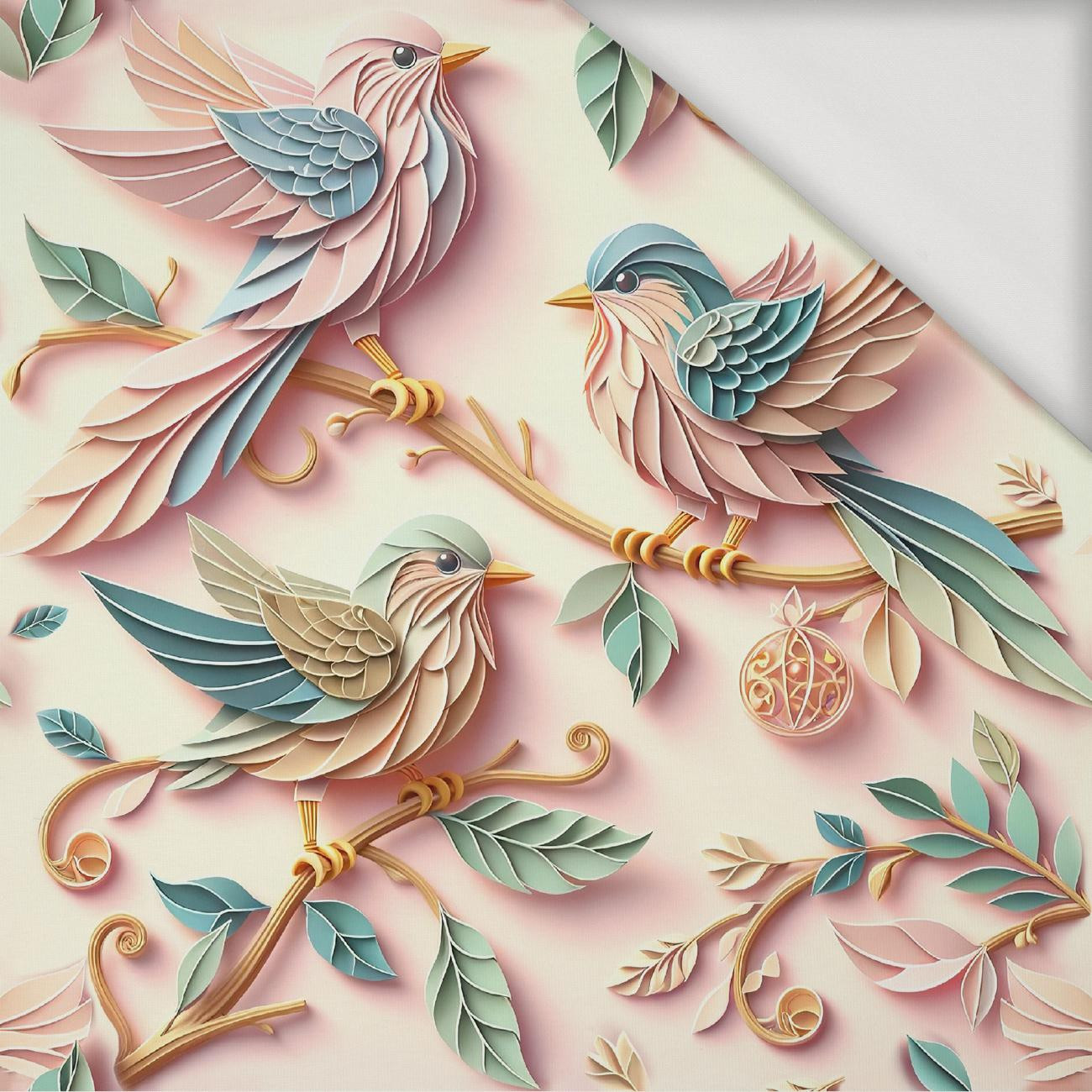 PAPER BIRDS - Viskose Jersey