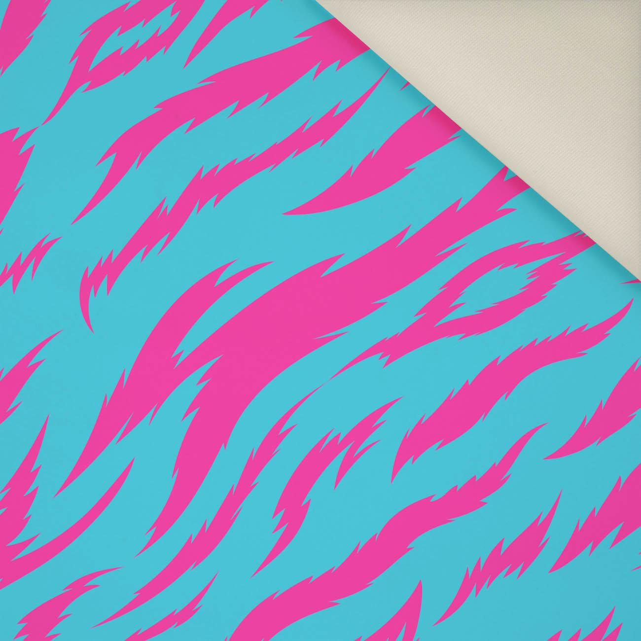 NEON ZEBRA M. 4- Polster- Velours