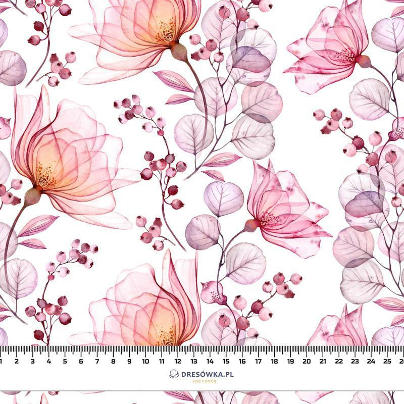 BLUMEN Ms. 4 (rosa) - Viskose Webware