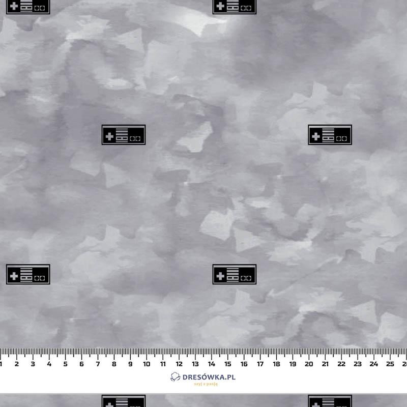 RETRO GAMER (minimal) / CAMOUFLAGE m. 2 (grau)