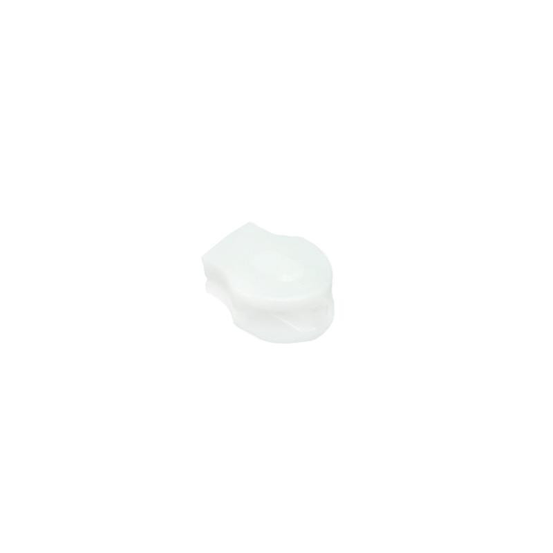 Schieber für Spiral Endlos-Reißverschluss für Bettwäsche 3 mm - weiß