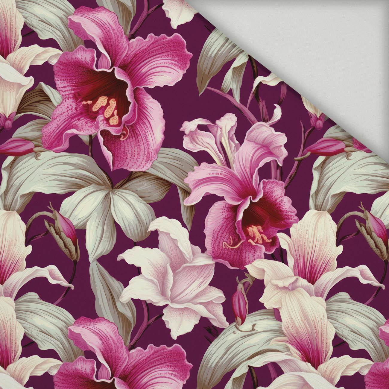 EXOTIC ORCHIDS MS. 8 - schnelltrocknende Webware