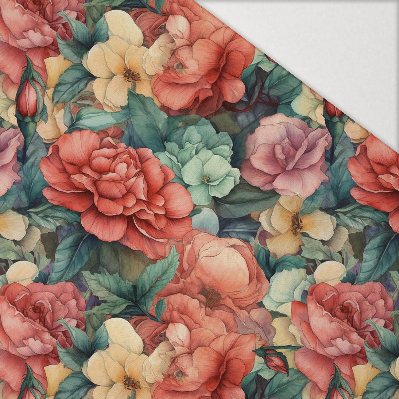 FLOWERS WZ.50 - Hydrophober angerauter Wintersweat